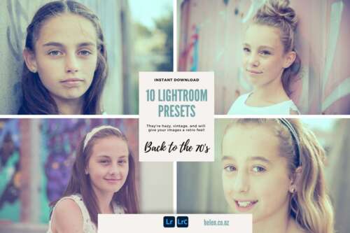 Back to the 70s - 10 LIGHTROOM PRESETS
