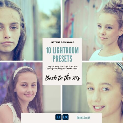 Back to the 70s - 10 LIGHTROOM PRESETS