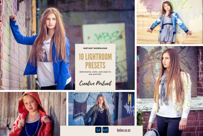 Creative Portrait LIGHTROOM PRESETS Photographer