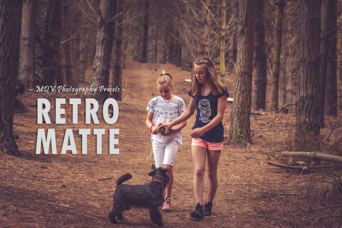 Retro Matte Lightroom Presets Photographer