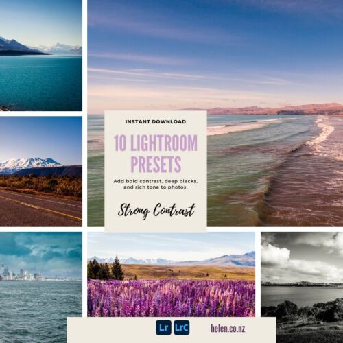 Strong Contrast LIGHTROOM PRESETS