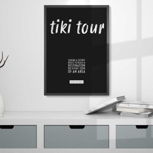 Kiwi Slang Tiki Tour Photographer