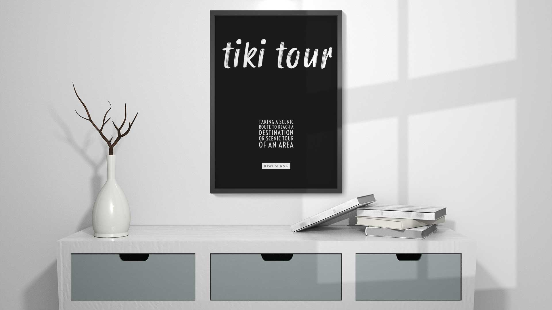 Kiwi Slang Tiki Tour