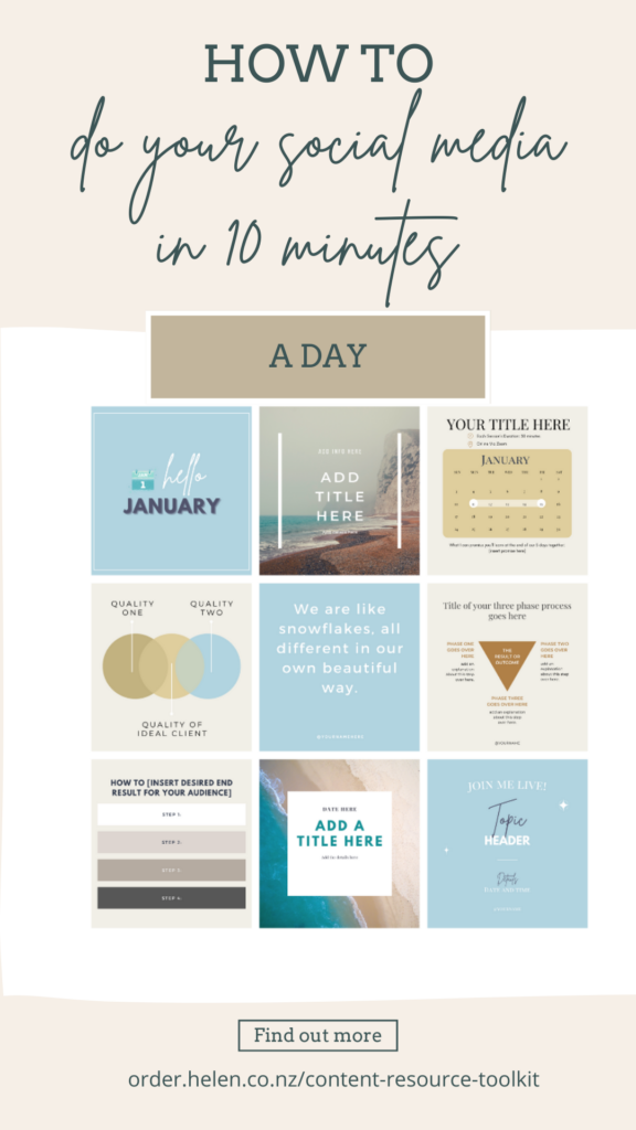 How To Do Your Social Media in 10 Mins a Day