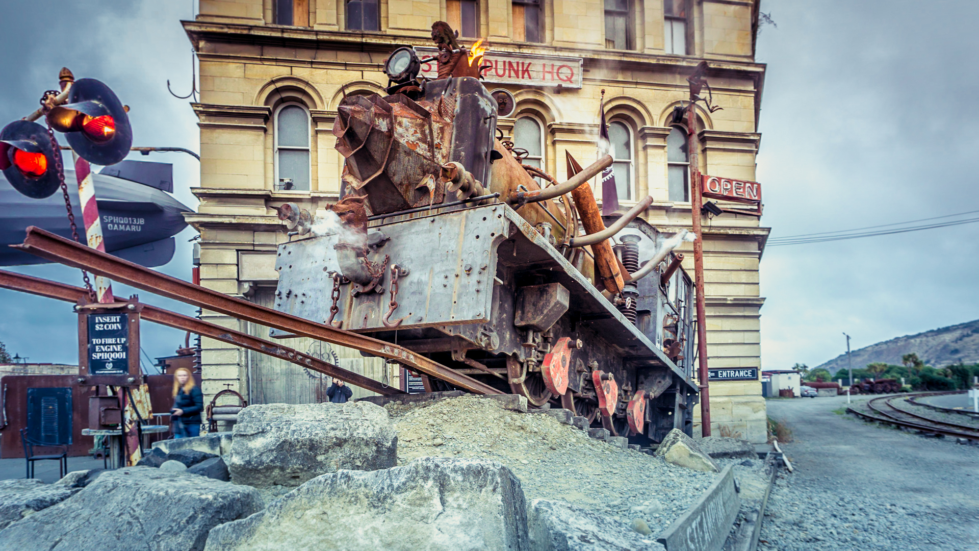 Steampunk Train Oamaru