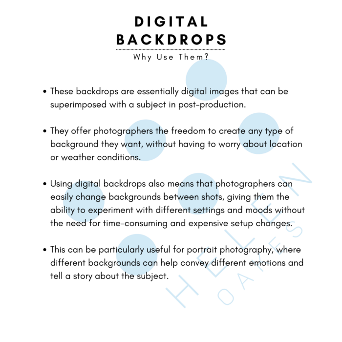 Digital Backdrops Photographer