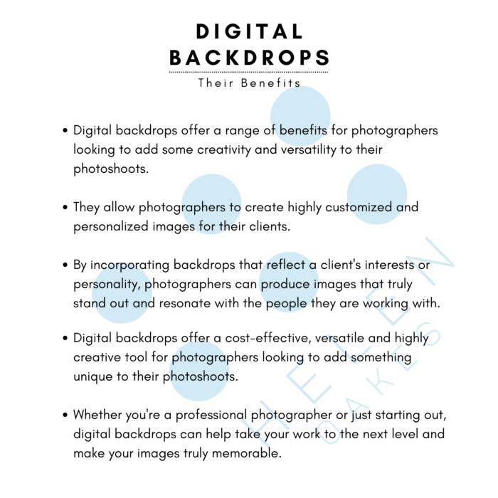 Digital Backdrops Photographer
