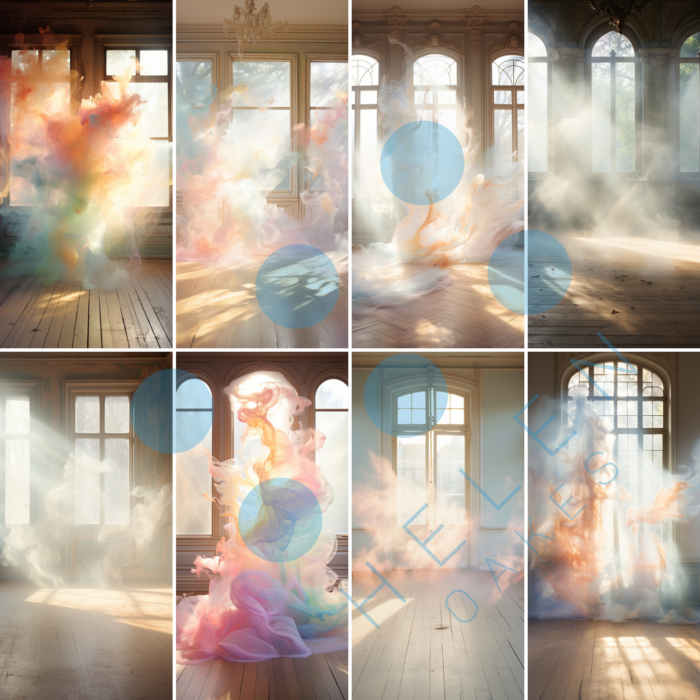 Smoke  Windows Digital Backdrops Photographer