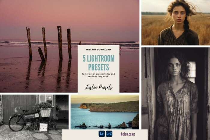 LIGHTROOM PRESETS TASTER PRESETS Photographer