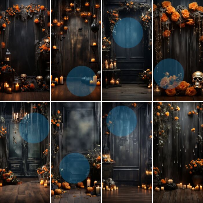 Halloween Scream Backdrops